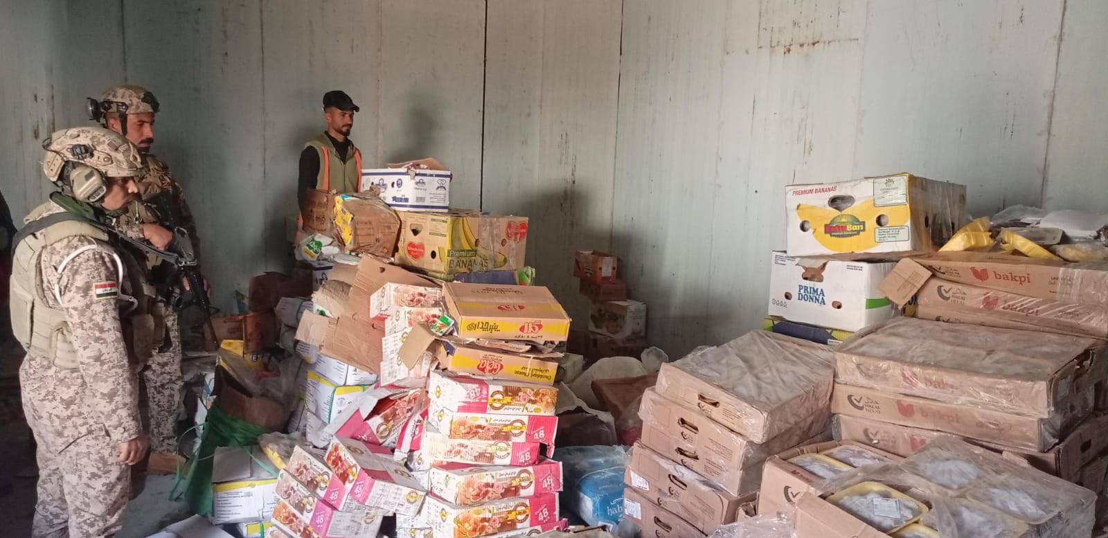 ضبط أسلحة واعتقال 4 مخالفين وإتلاف لحوم فاسدة في بغداد