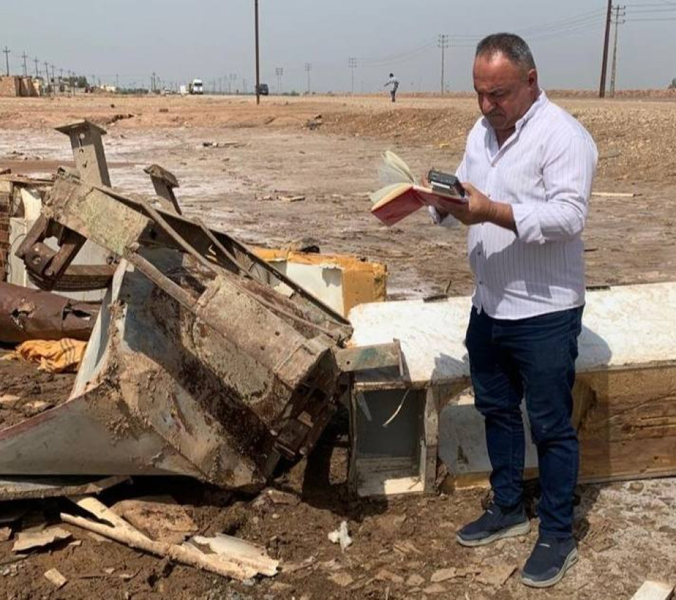 نينوى تتحقق من خلو مخلفات الخردة في تلعفر من التلوث الإشعاعي