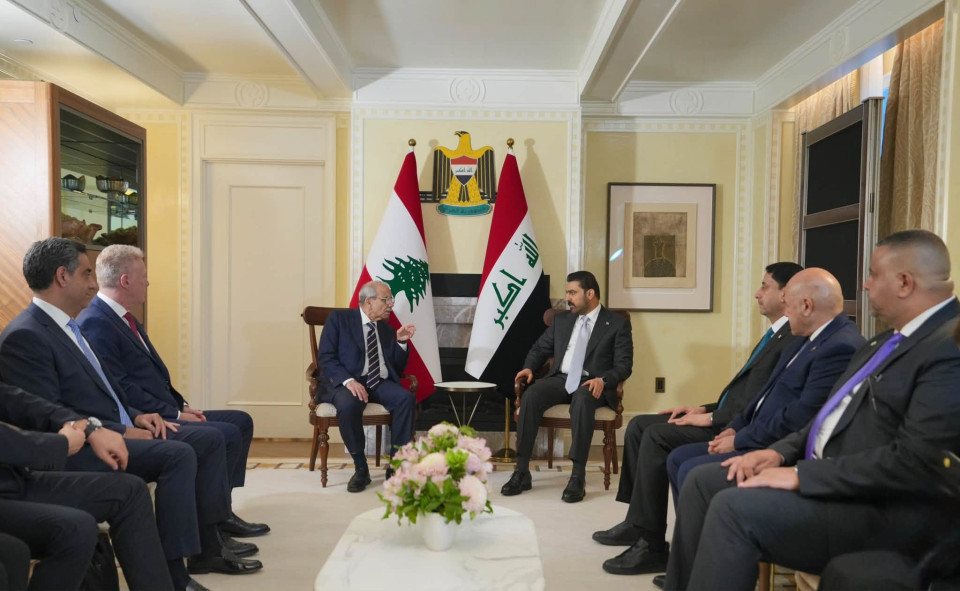 الزيدي يستقبل نواف سلام.. تأكيد عراقي على دعم لبنان وتعزيز التعاون المشترك