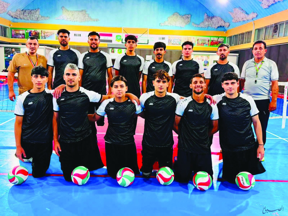 منتخب الطائرة جلوس يختتم تحضيراته في كربلاء