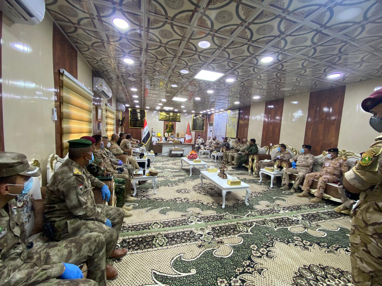 غرب الانبار تشهد أجتماع أمني واسع لتعزيز الأمن على الحدود