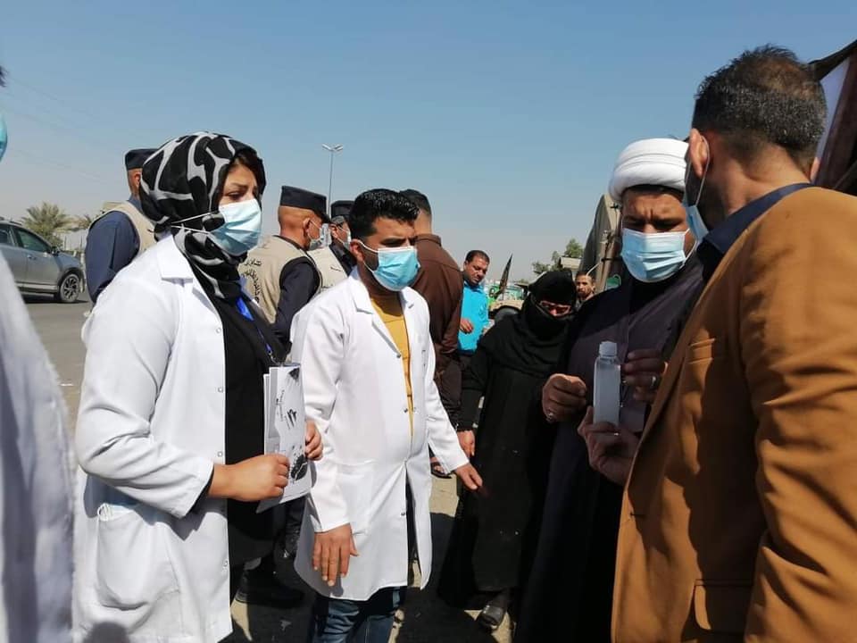 رغم تحديات كورونا .. الصحة تعلن نجاح خطة الدعم الصحي لزيارة الامام الكاظم (ع)