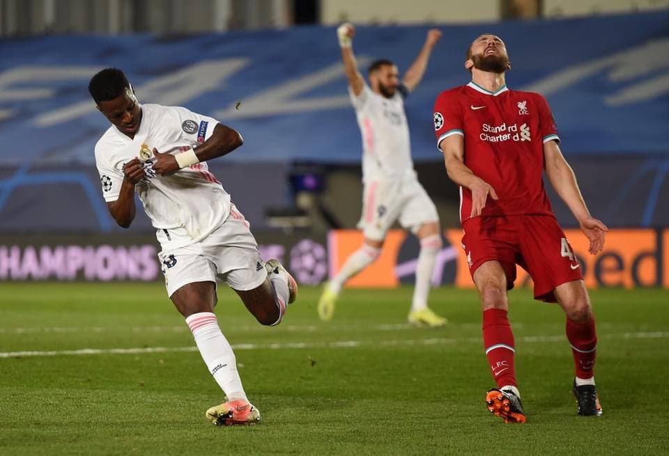 بالفيديو.. ريال مدريد يهزم ليفربول في ربع نهائي دوري أبطال أوروبا