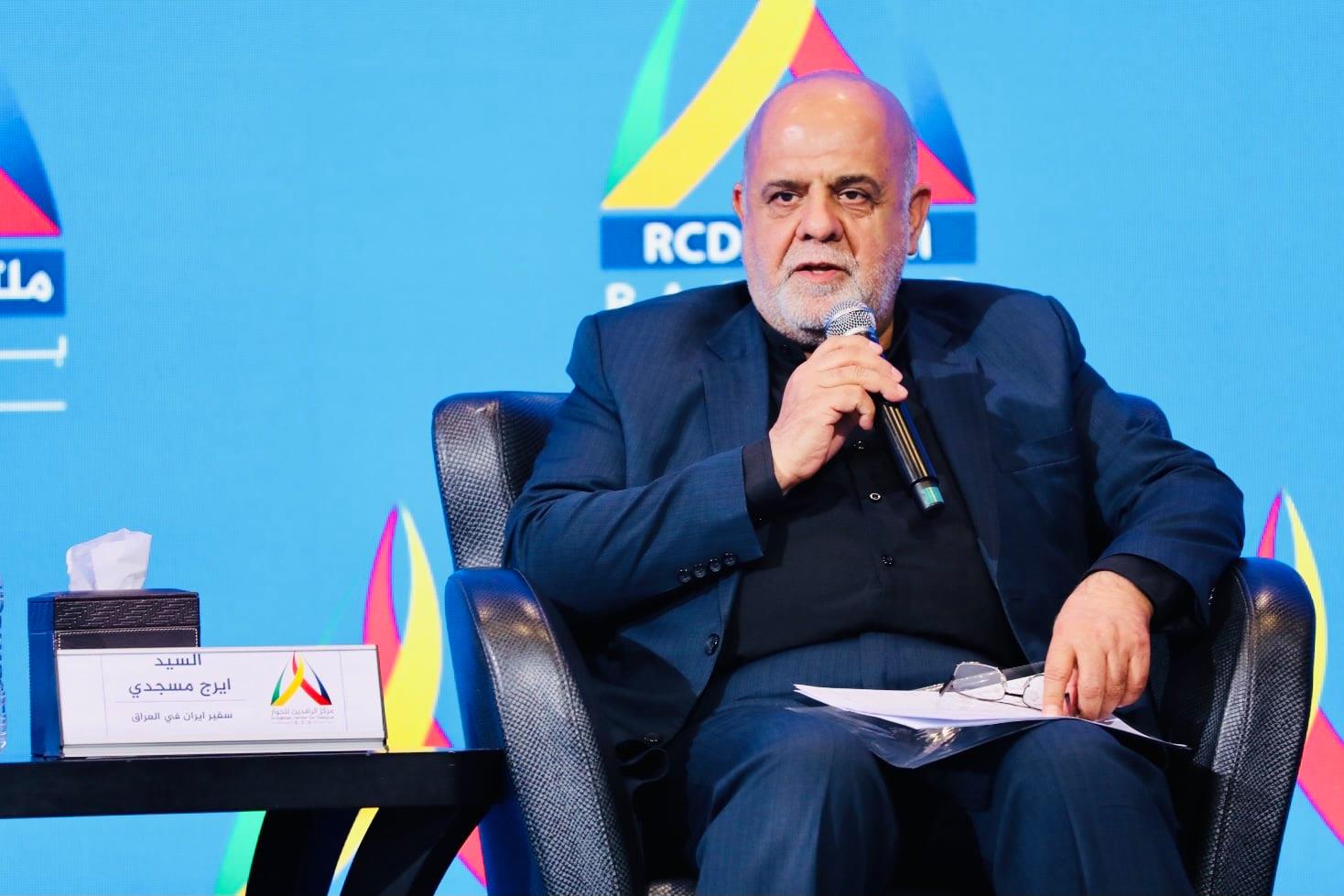 مسجدي: إيران تقف بقوة مع العراق ولدينا جولة مفاوضات رابعة مع السعودية