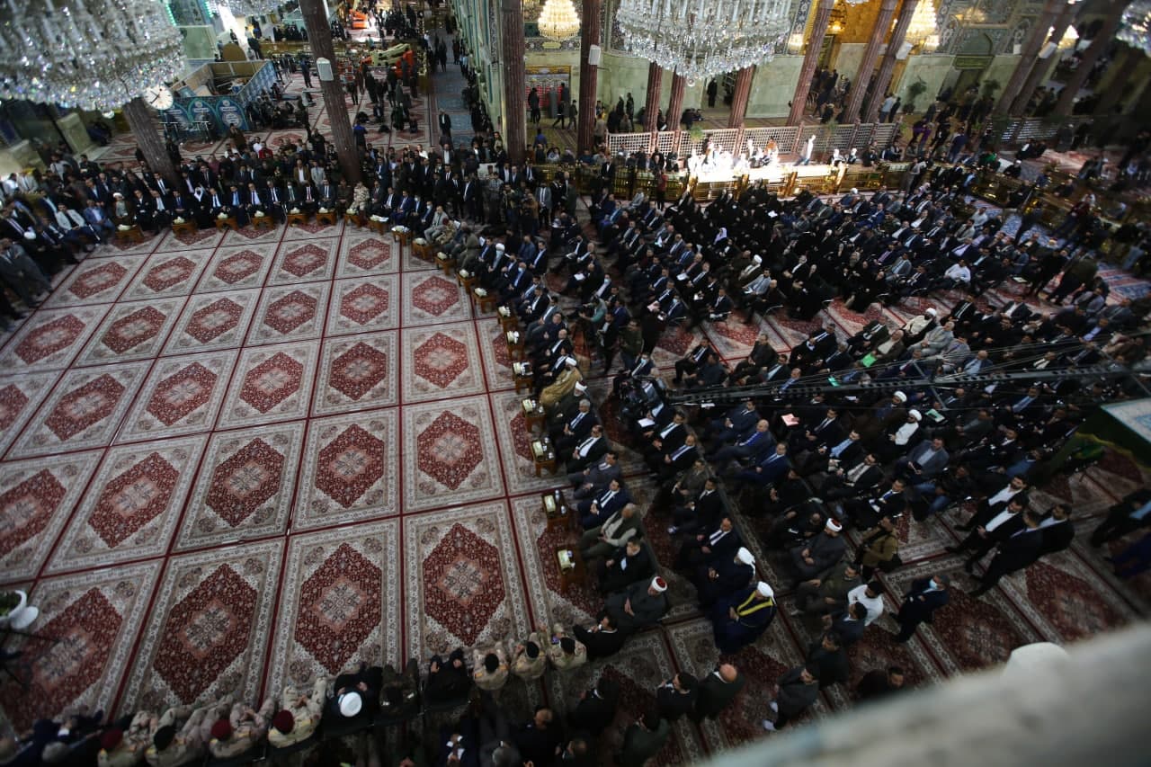 بحضور ممثل المرجعية العليا.. العتبة الحسينية تقيم المؤتمر الوطني الاول للحد من التطرف والارهاب (فيديو)