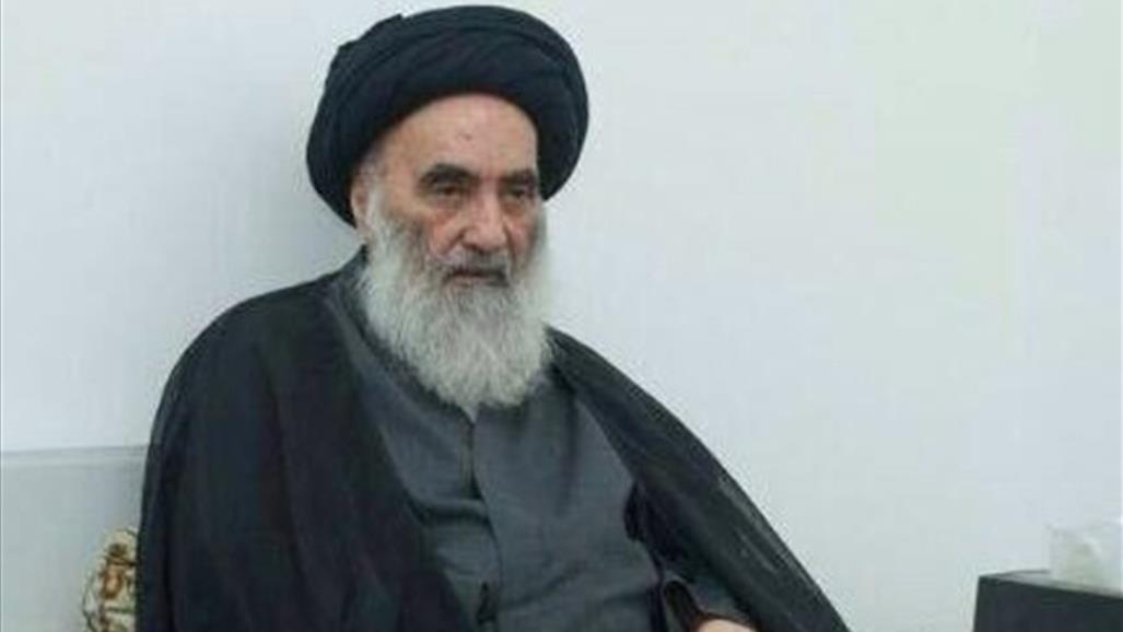 المرجع السيستاني يستقبل زائريه بعد تحسن حالته الصحية