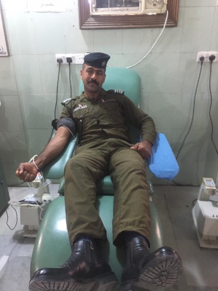 حالة انسانية تسجلها نجدة كربلاء تنقذ حياة مواطن في المحافظة