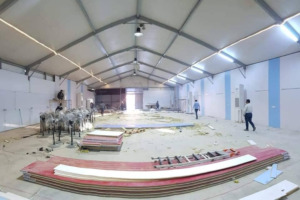 العتبة الحسينية تهيئ مستشفى طوارئ لمصابي "كورونا" وتساهم في توفير البيئة المناسبة للمرضى بالمستشفى الحكومي