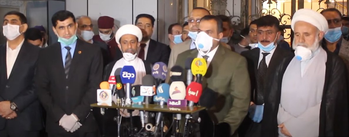 وفد من العتبة الحسينية يقدم الدعم اللوجستي والمادي للكوادر الصحية والطبية في محافظتي ذي قار والبصرة