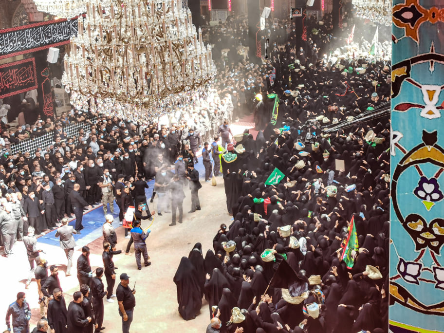 كربلاء :انطلاق عزاء بني اسد (مصور)