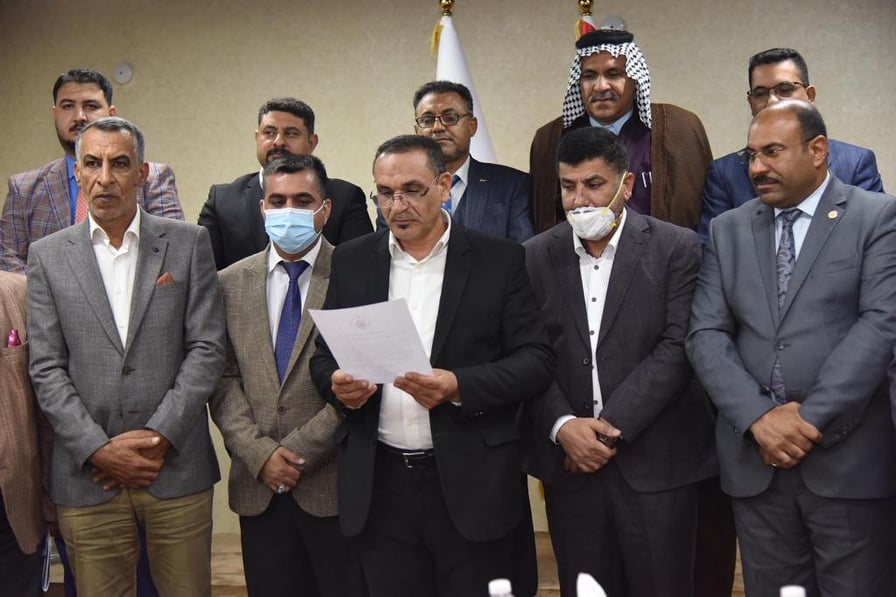 كربلاء.. نقابات وجمعيات تطالب بإقرار قانون المحكمة الاتحادية ومعالجة الازمة المالية