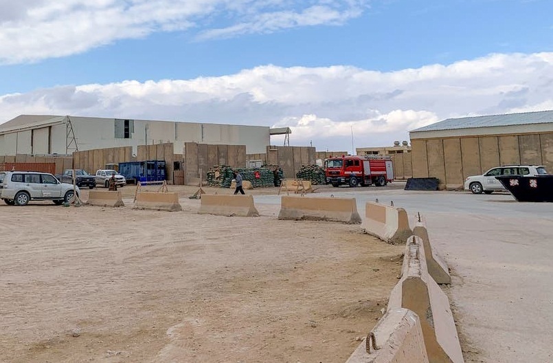 الإعلام الأمني يتحدث  عن  10 صواريخ استهدفت عين الأسد والعثور على منصة الإطلاق