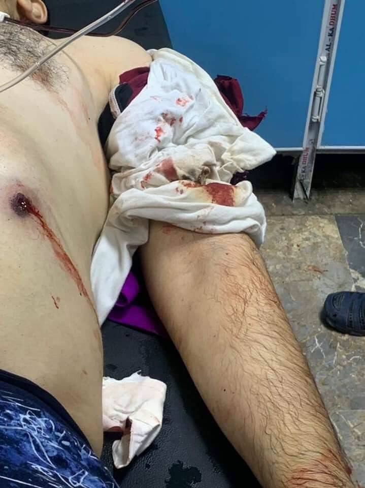 بالصور.. إصابة ابن متحدث تحالف الخنجر بإطلاق نار في الأعظمية