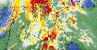 العراق يشهد تساقط أمطار السبت المقبل