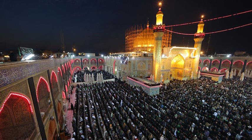 العتبة العلوية تحصي عدد المشاركين في إحياء مولد الامام علي (عليه السلام)