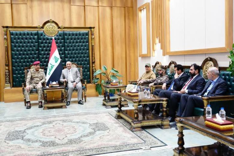 وفد عسكري رفيع يصل كربلاء