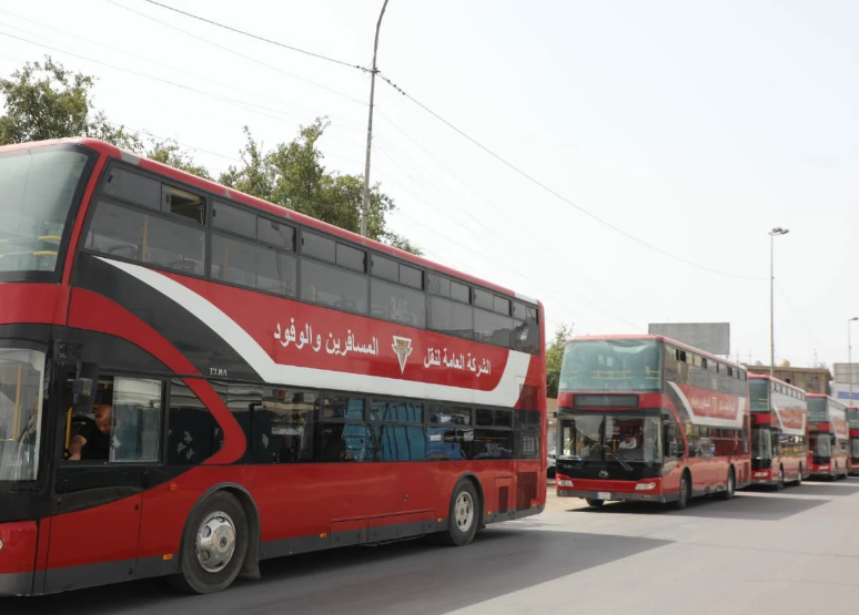 النقل: تخصيص 850 باصًا لخدمة الزائرين خلال الزيارة الأربعينية