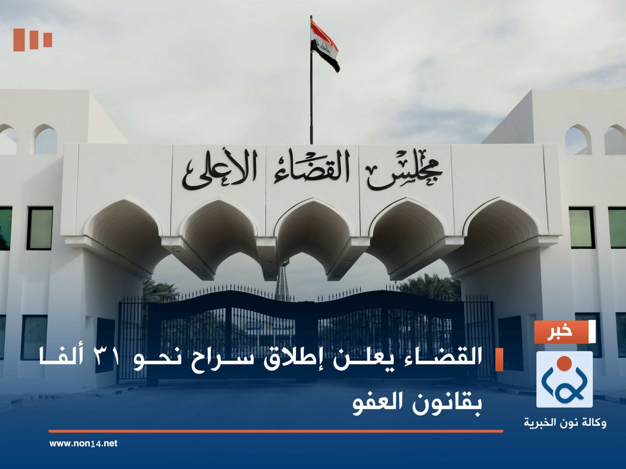 القضاء يعلن إطلاق سراح نحو 31 ألفا بقانون العفو