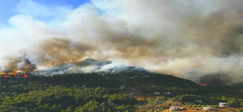 أكثر من 500 حريق في تموز وإغلاق 3 آلاف موقع مخالف