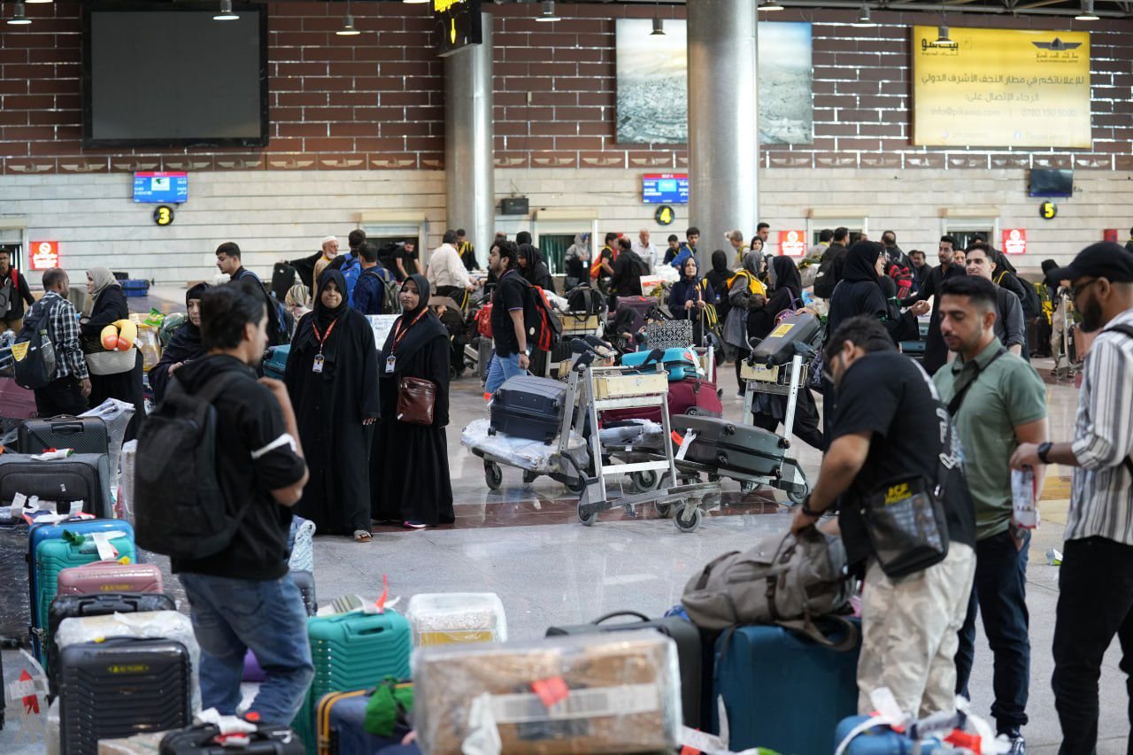 مطار النجف الأشرف: إغلاق مؤقت للرحلات مع الجانب الإيراني