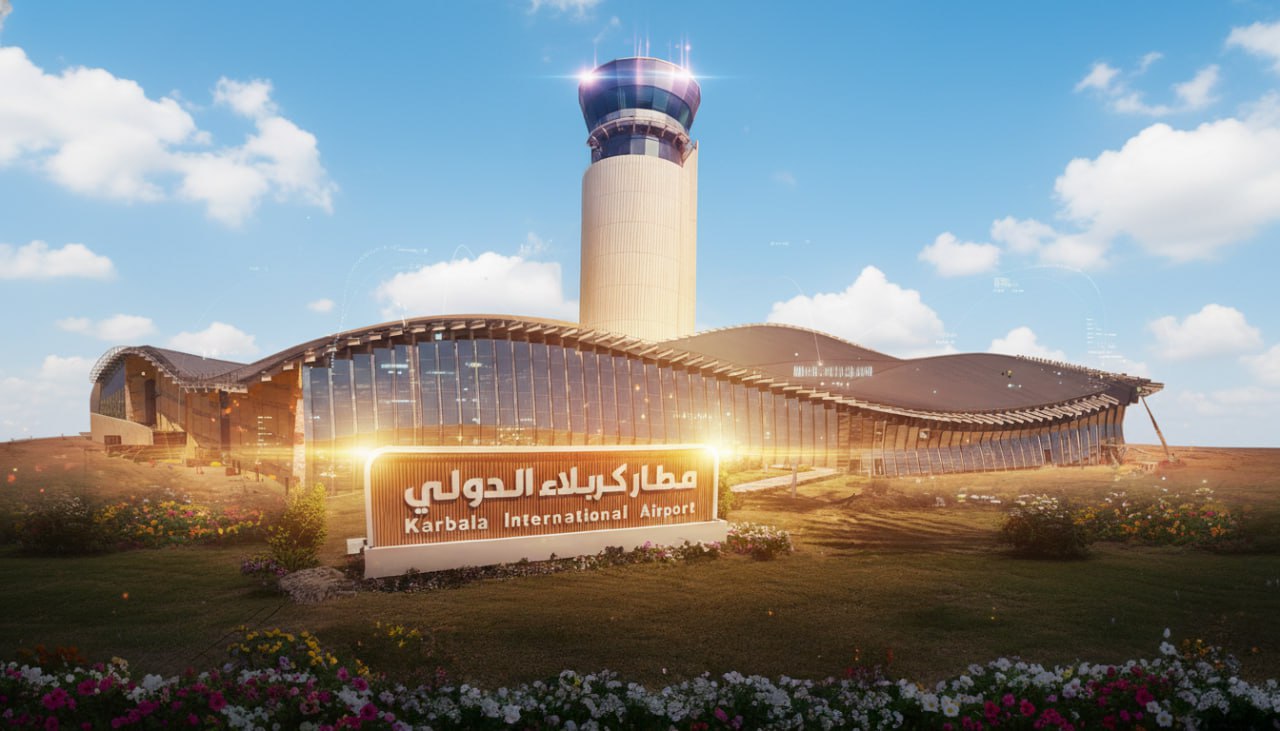 وثائقي مطار كربلاء الدولي تحفة معمارية وانجاز متواصل (فيديو)
