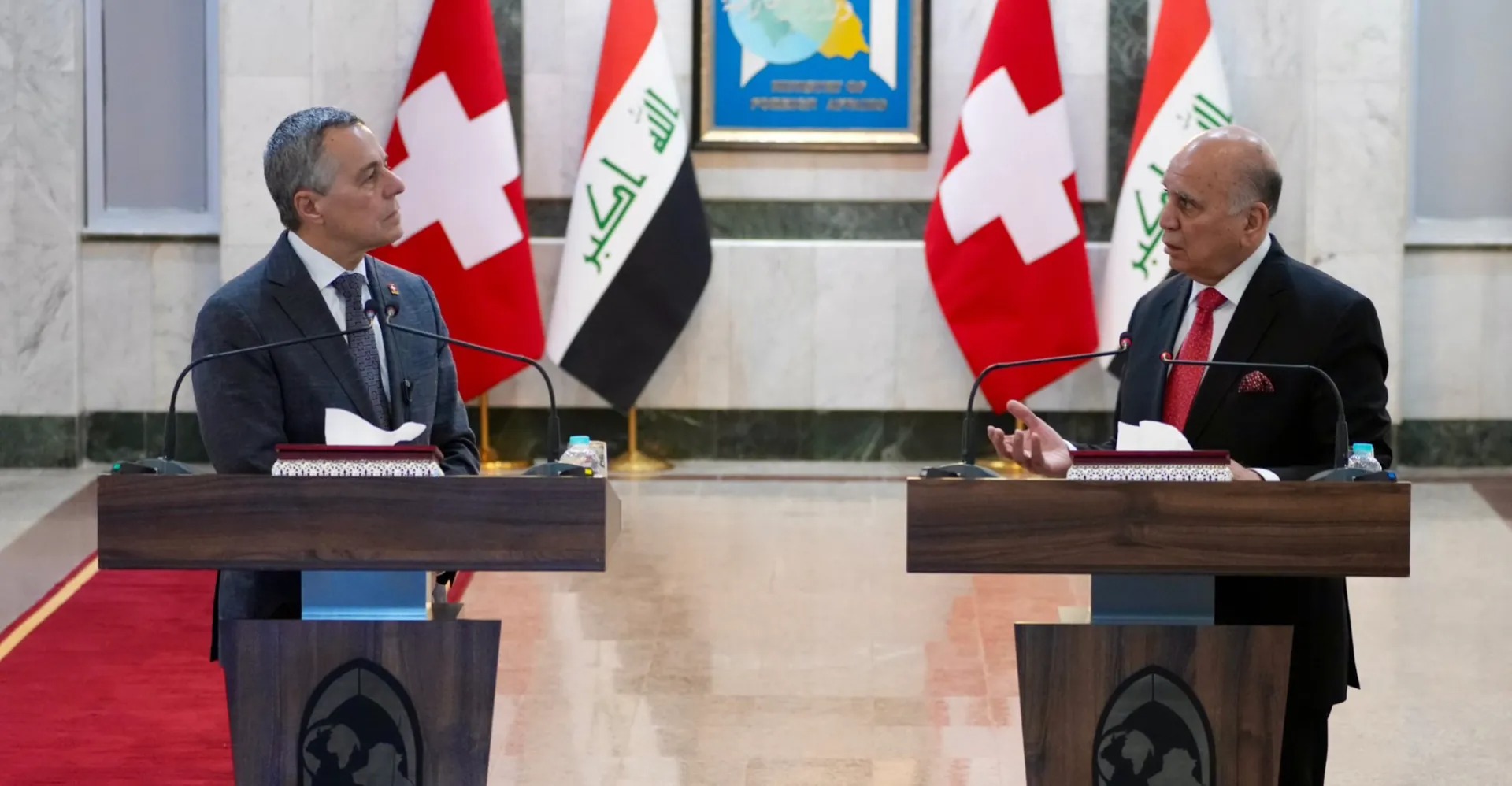 بعد 30 عاماً.. السفارة السويسرية في بغداد تبدأ منح التأشيرات مباشرة للعراقيين