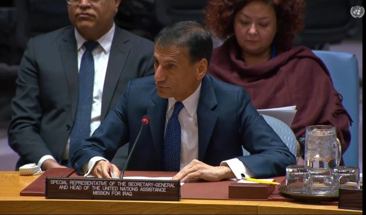 الحسان أمام مجلس الأمن: تشكيل الحكومة العراقية الجديدة لن يتأخر