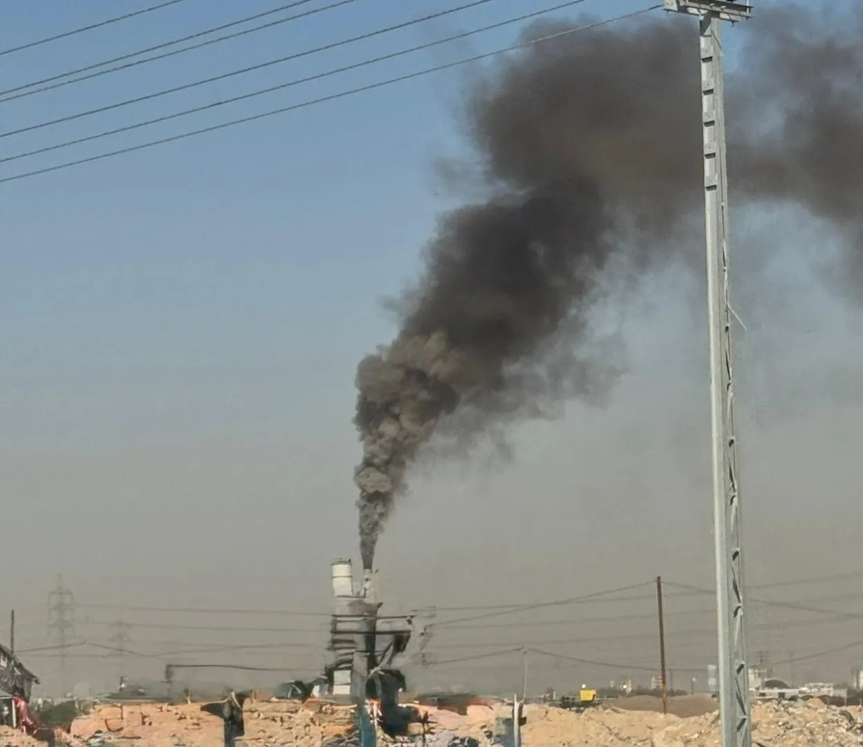 الهواء الملوث يحاصر النجف.. تسجيل آلاف حالات الربو والتحسس