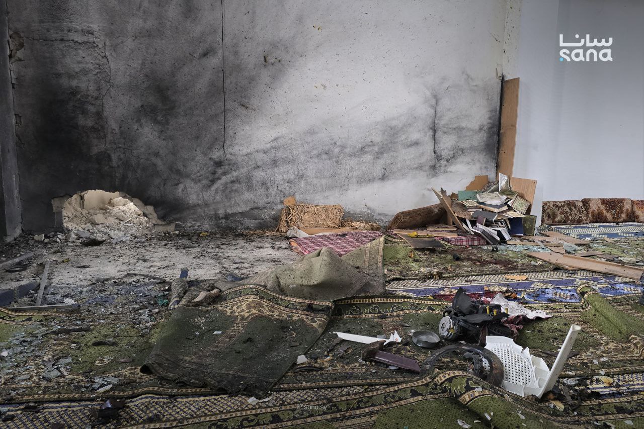سوريا تعلن القبض على منفذي تفجير مسجد الإمام علي بن أبي طالب (ع) في حمص (صورة)