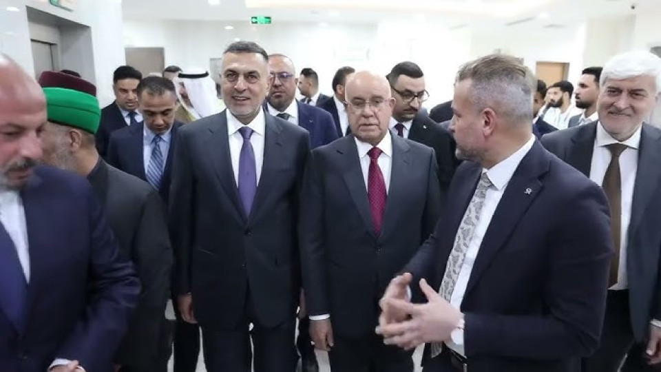 العيداني خلال افتتاح مستشفى السبطين بالبصرة: الشيخ "عبد المهدي الكربلائي" جزء من المدينة وأحد آبائها (فيديو)