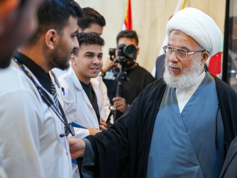 ممثل المرجعية يؤكد خلال زيارة لمستشفى زين العابدين: رسالتنا خدمة المجتمع وتعزيز القطاع الصحي