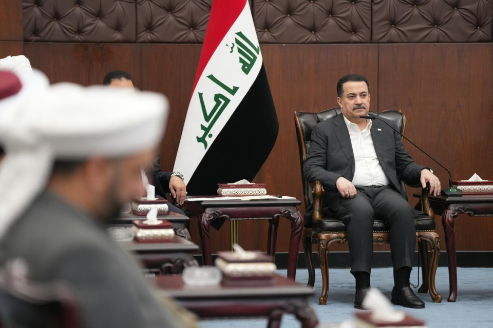 السوداني يعلن إبطال عمليات كانت تستهدف السفارات ويحذر من قصف التحالف