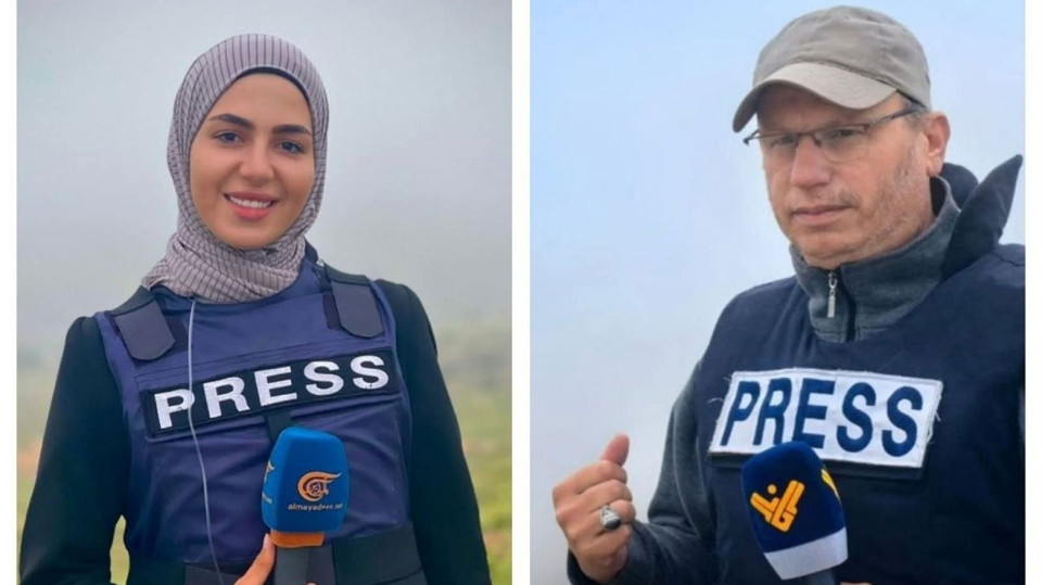 استشهاد صحفيين اثنين جراء قصف إسرائيلي على جنوب لبنان