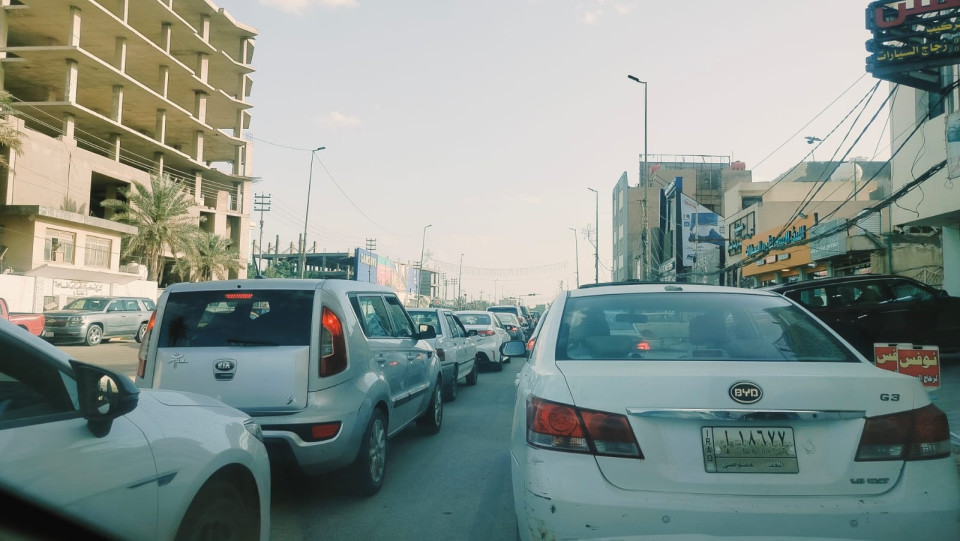 أزمة الطاقة تستمر في كربلاء.. طوابير طويلة أمام محطات الوقود تربك حركة السير (صور)