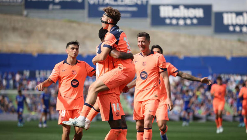 برشلونة يفوز على خيتافي ضمن الدوري الاسباني ..تعرف على مباريات برشلونة المتبقية