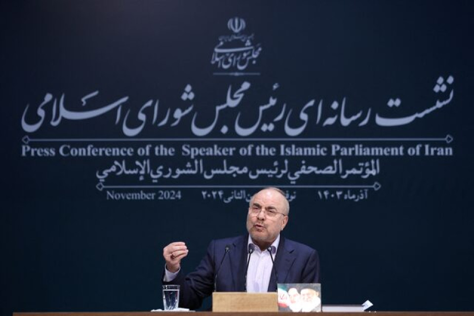 وكالة: إعادة انتخاب قاليباف رئيسا للبرلمان الإيراني