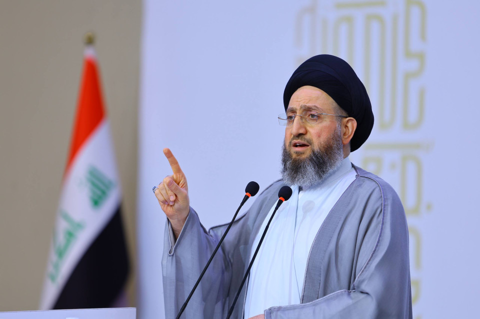 الحكيم يجدد دعمه لحكومة الزيدي ويدعو لمواجهة التحديات الاقتصادية في العراق
