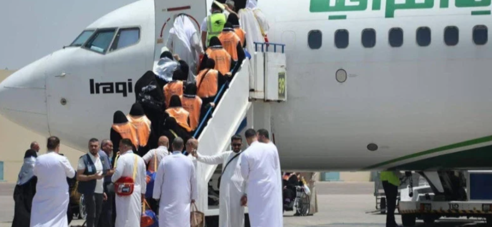 العراق يعلن موعد التفويج العكسي لحجاجه جواً