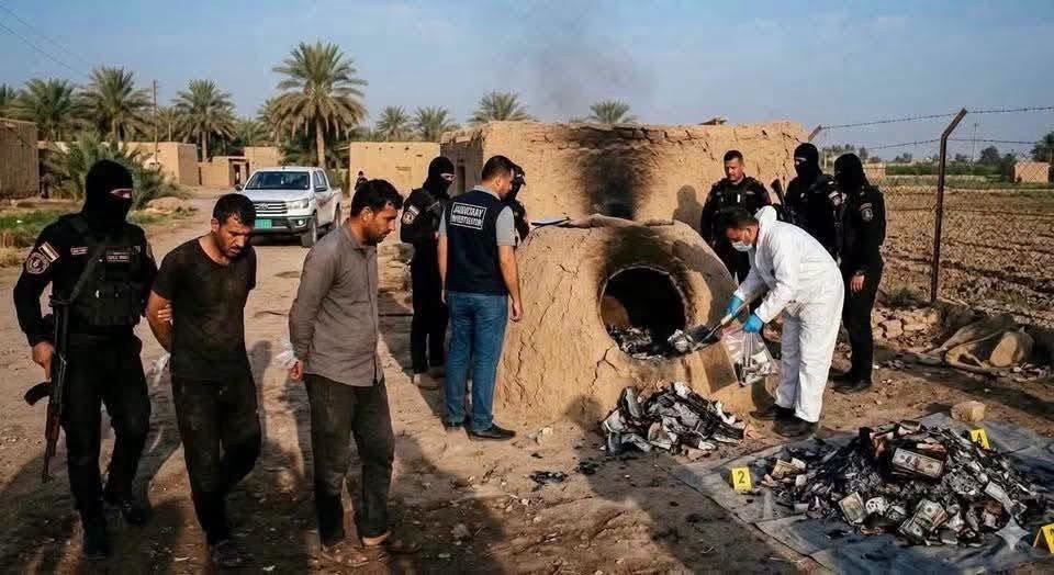 اعتقال "أنزه موظف".. زوجة مسؤول عراقي متهم بالفساد تحرق ملايين الدولارات في "تنور طين"