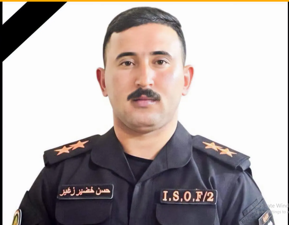 جهاز مكافحة الإرهاب يعلن استشهاد ملازم أول باشتباكات مع داعش بكركوك