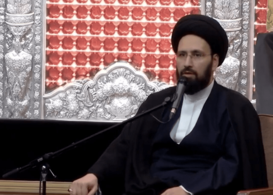 حفيد السيد الخميني يشيد بالعراق ويؤكد: الصلح مع أميركا خيانة