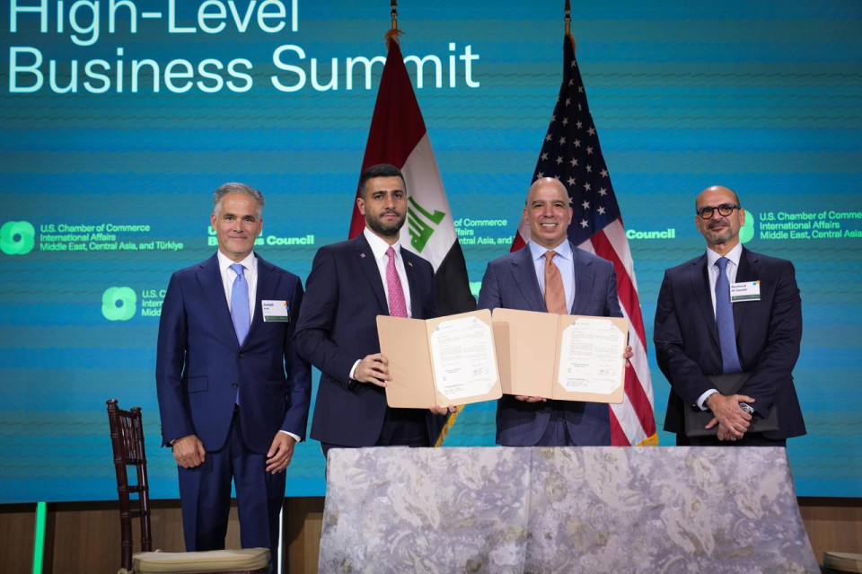 وزير الكهرباء يوقع اتفاقية تنفيذ الخطة الشاملة لتأمين طاقة العراق مع شركة GE
