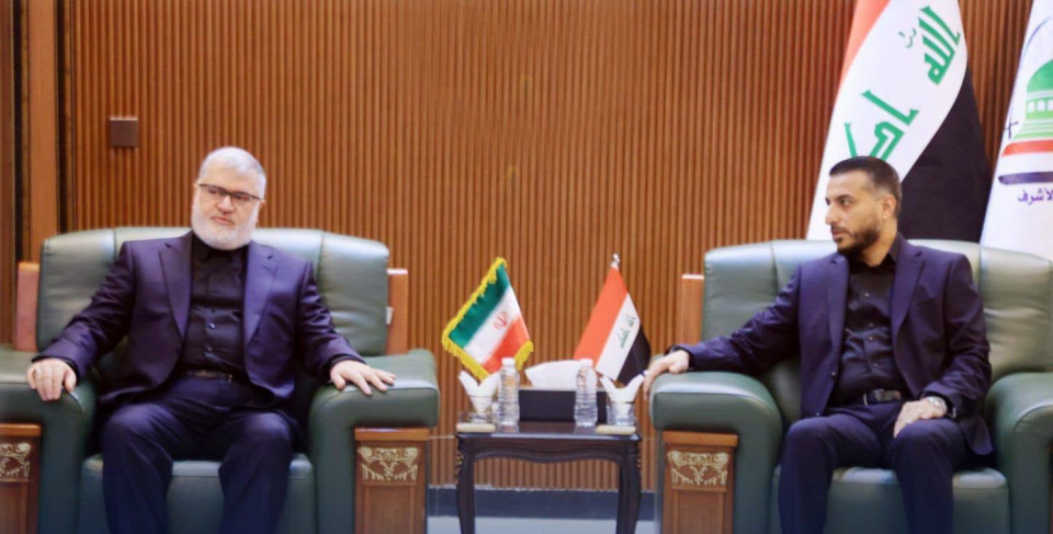 محافظ طهران يصل الى النجف