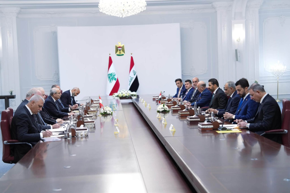 الزيدي وسلام يترأسان مباحثات عراقية - لبنانية لتعزيز التعاون والتنسيق المشترك