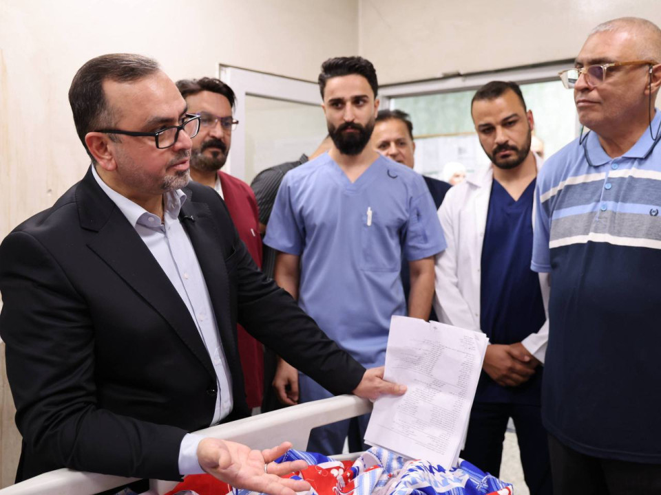 وزير الصحة يعفي مدير مستشفى الكرخ العام في بغداد