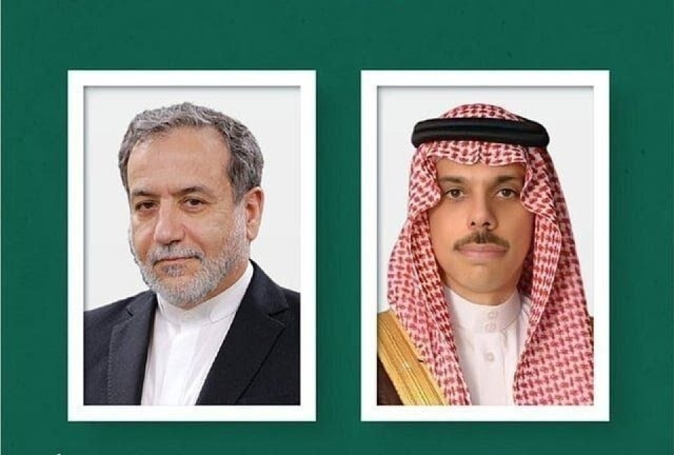 وزيرا الخارجية السعودي والايراني يبحثان تطورات الأوضاع في المنطقة
