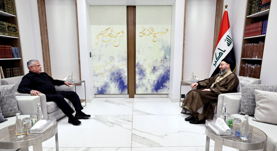 الحكيم والعامري يؤكدان دعم حكومة الزيدي في مهامها بمكافحة الفساد