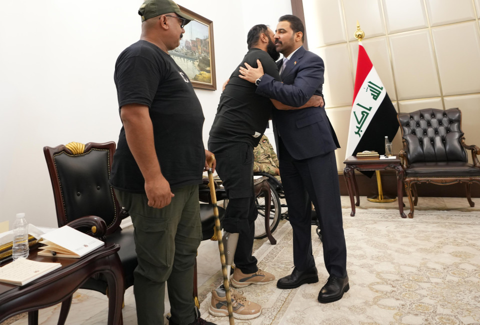 الزيدي يوجه بالاهتمام بملف جرحى الحشد الشعبي وتوفير أفضل الخدمات لهم