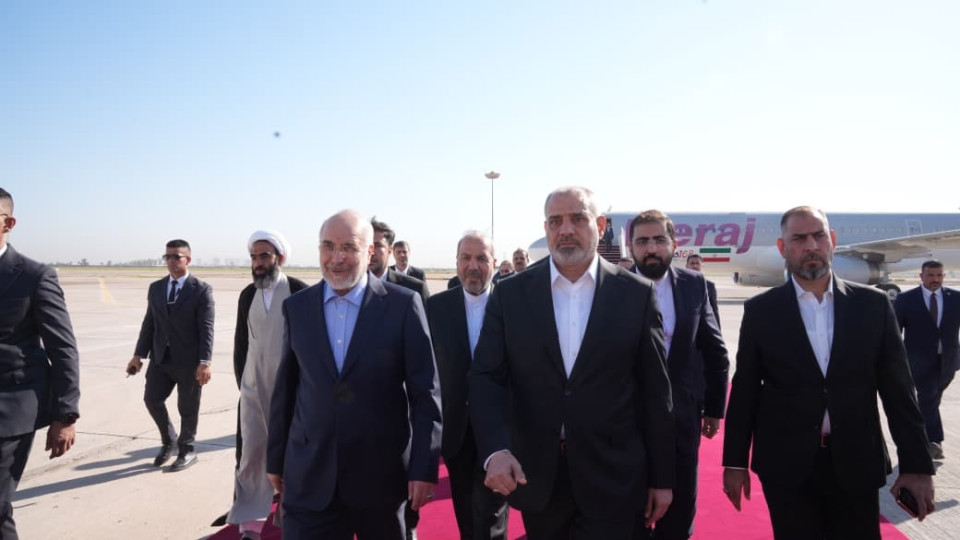 من بغداد.. قاليباف يشيد بـ"المقاومة العراقية": تخطت الحدود وباتت قوة إقليمية وعالمية