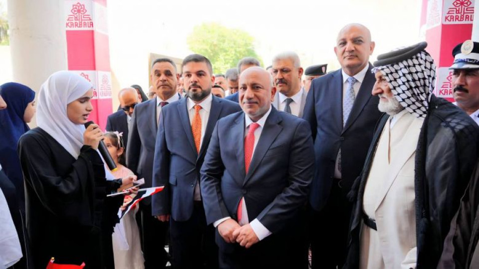 محافظ كربلاء يفتتح ثلاث مدارس جديدة في قضاء الحسينية